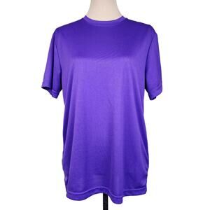 Athletic Medium Purple Tee Shirt Top